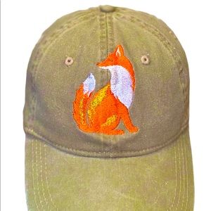 Fox Embroidery Cap